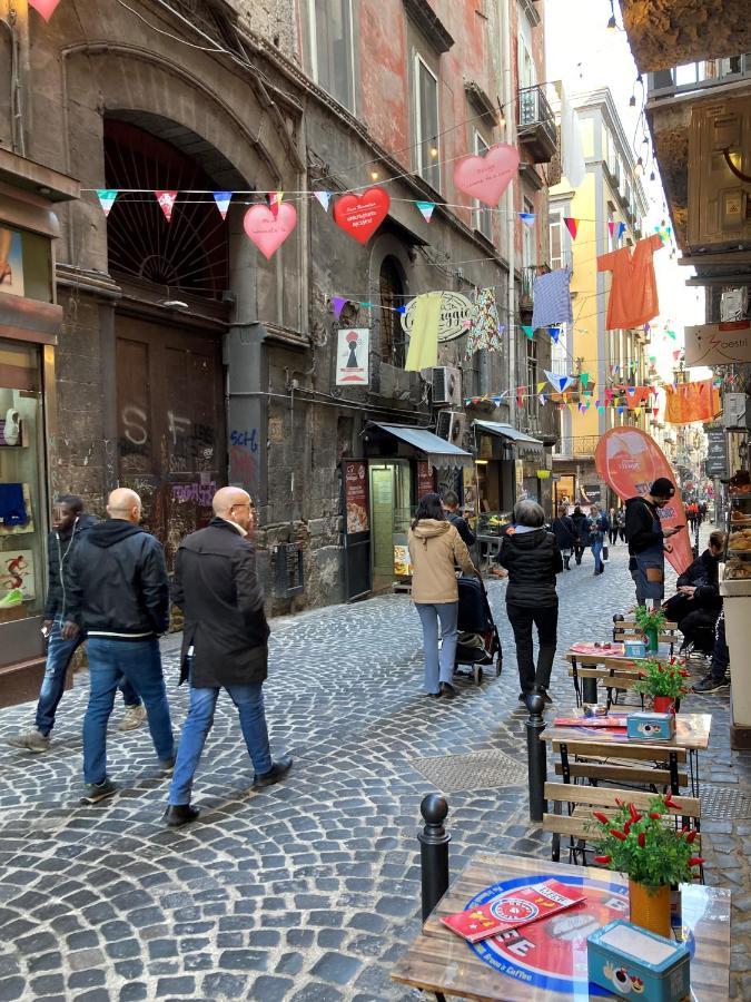 La Casa Blu Nel Cuore Storico Di Napoli Nápoles Exterior foto
