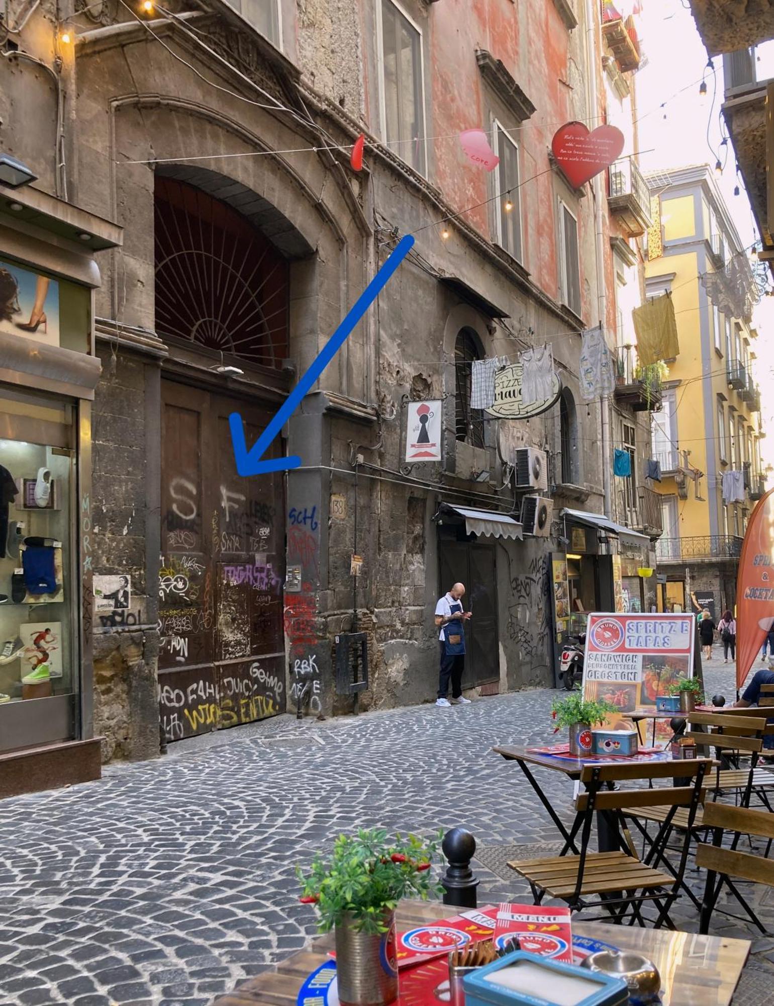 La Casa Blu Nel Cuore Storico Di Napoli Nápoles Exterior foto